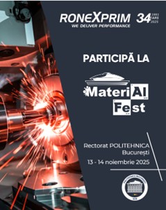 Ronexprim participa la MaterialFest 2025 - festivalul inovatiei in ingineria materialelor