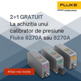 Cumparati un calibrator de presiune modular <br />Fluke 6270A sau Fluke 8270A cu 2 module, primiti un modul extra GRATUIT