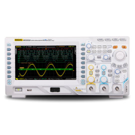 Rigol MSO2102A-S Osciloscop digital 100MHz, 2 canale analogice, 16 canale digitale, 2GSa/s + generator semnal 25MHz